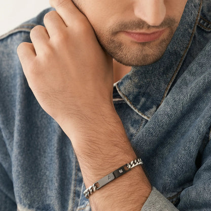 Bracelet connecté Black Gentleman - Maymoun