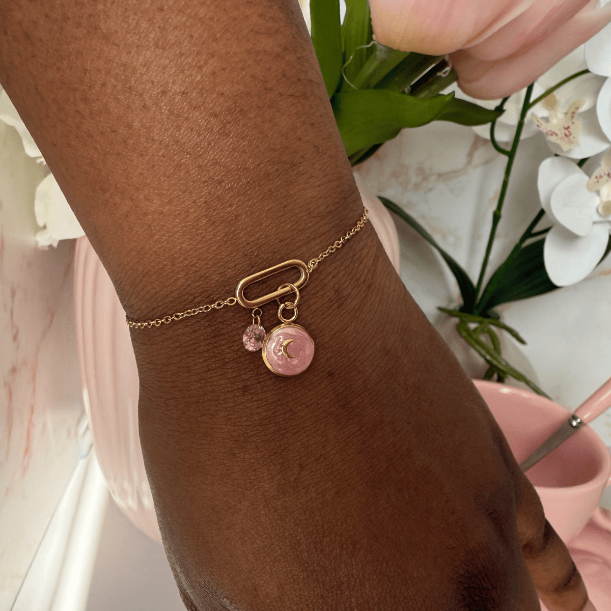 Bracelet connecté Lumière sur Diamants - Maymoun