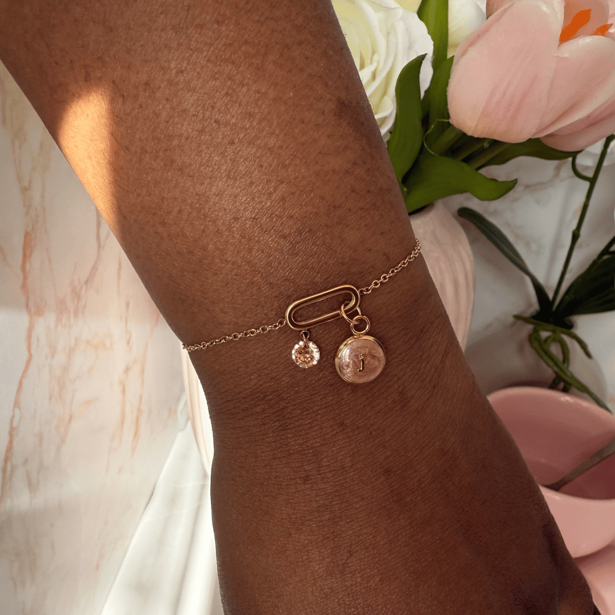 Bracelet connecté Lumière sur Diamants - Maymoun