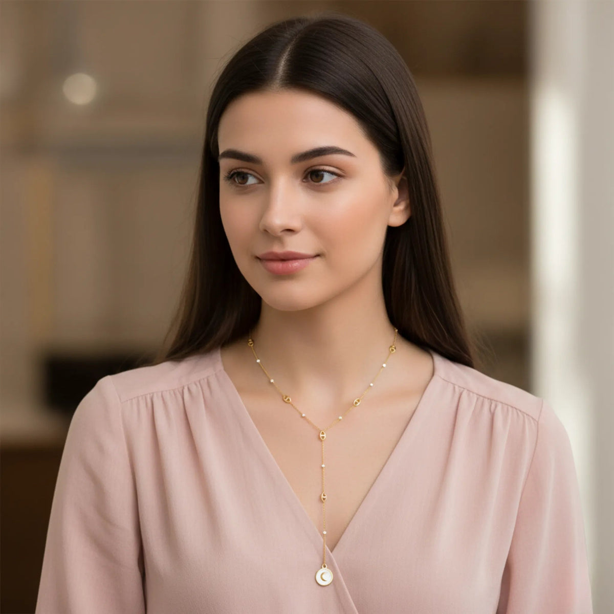 Collier connecté Cascade Romantique - Maymoun
