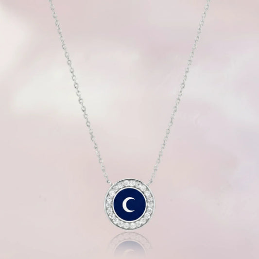 Collier connecté Océan de Saphir - Maymoun