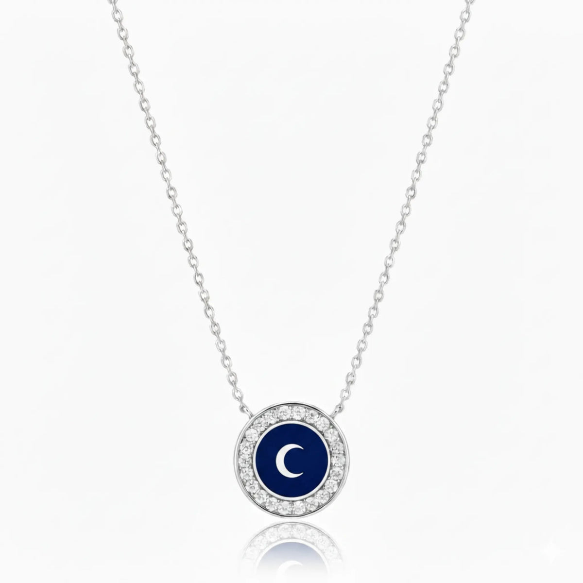 Collier connecté Océan de Saphir - Maymoun