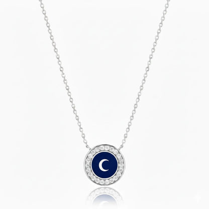Collier connecté Océan de Saphir - Maymoun